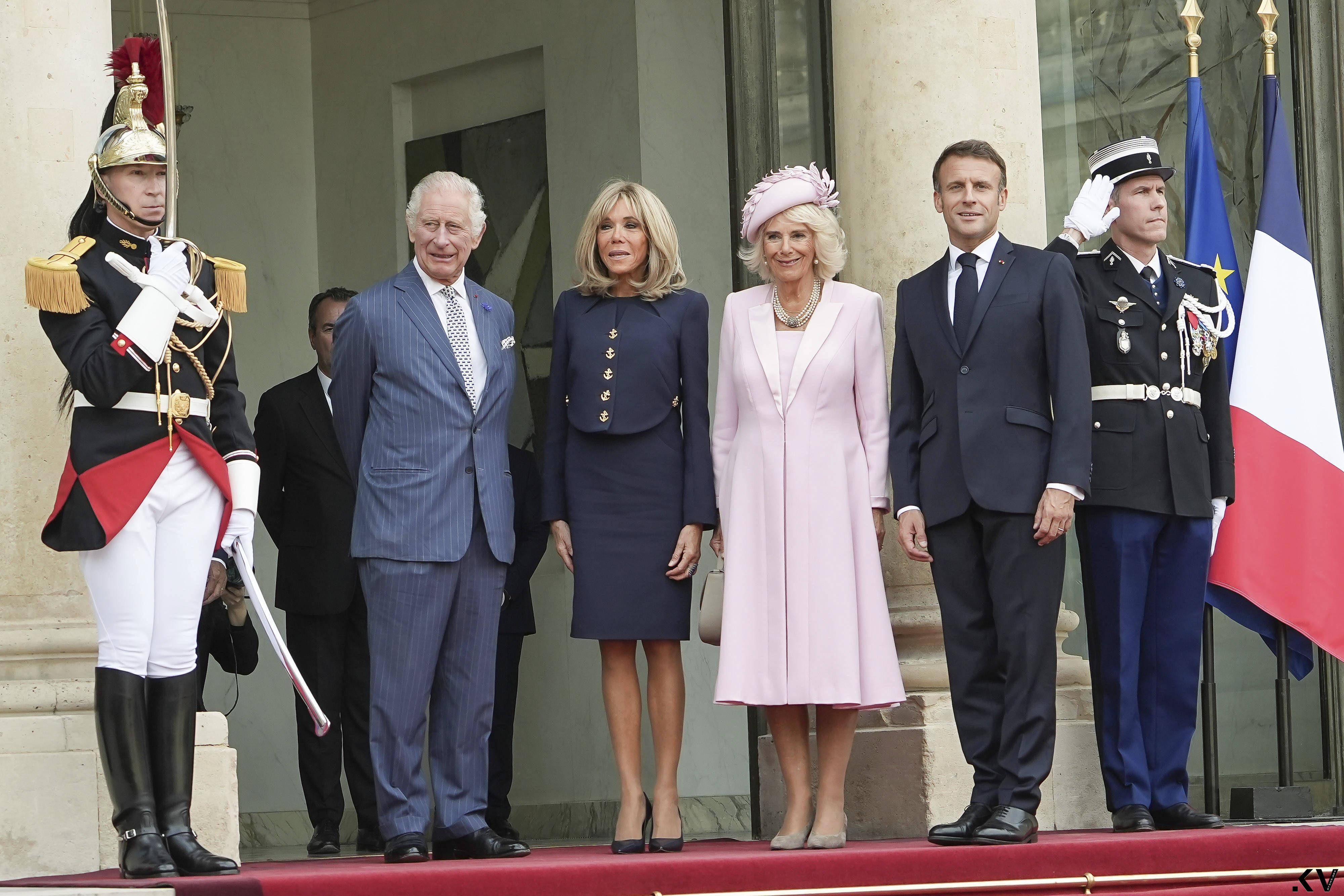 英王后卡蜜拉Dior飘逸高订服上身　网赞“76岁状态超棒” 时尚穿搭 图2张